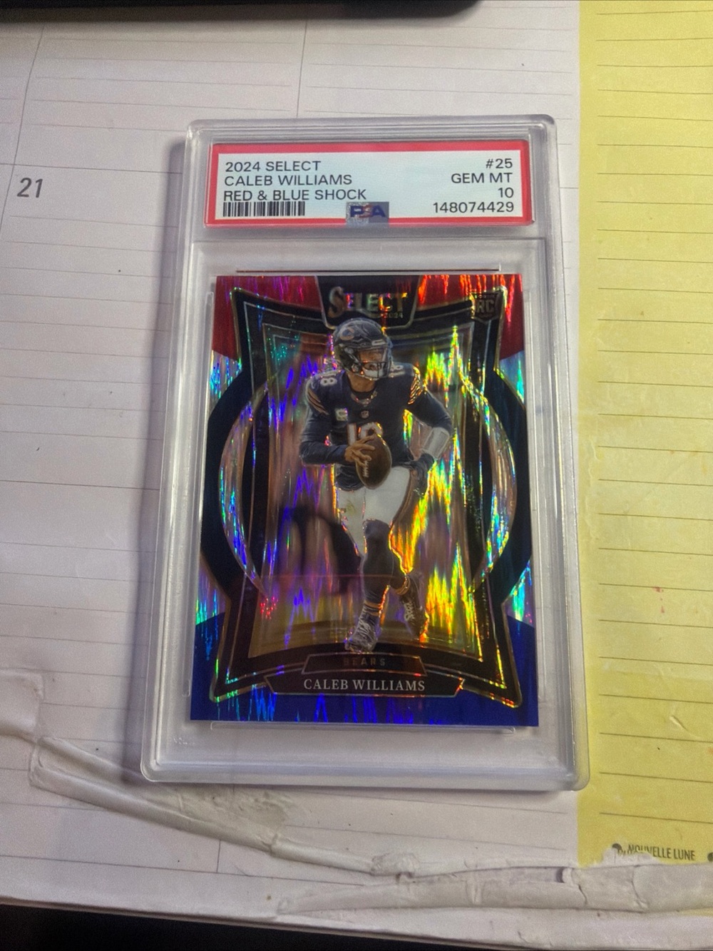 Drake Maye 2024 Panini Optic Rated Rookie 229 RC PSA 10 Gem Mint Patriots RC 💎